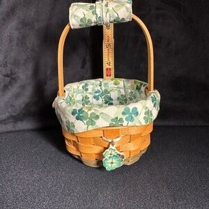 Longaberger‎ lucky you St. Patrick’s, Irish basket 2001